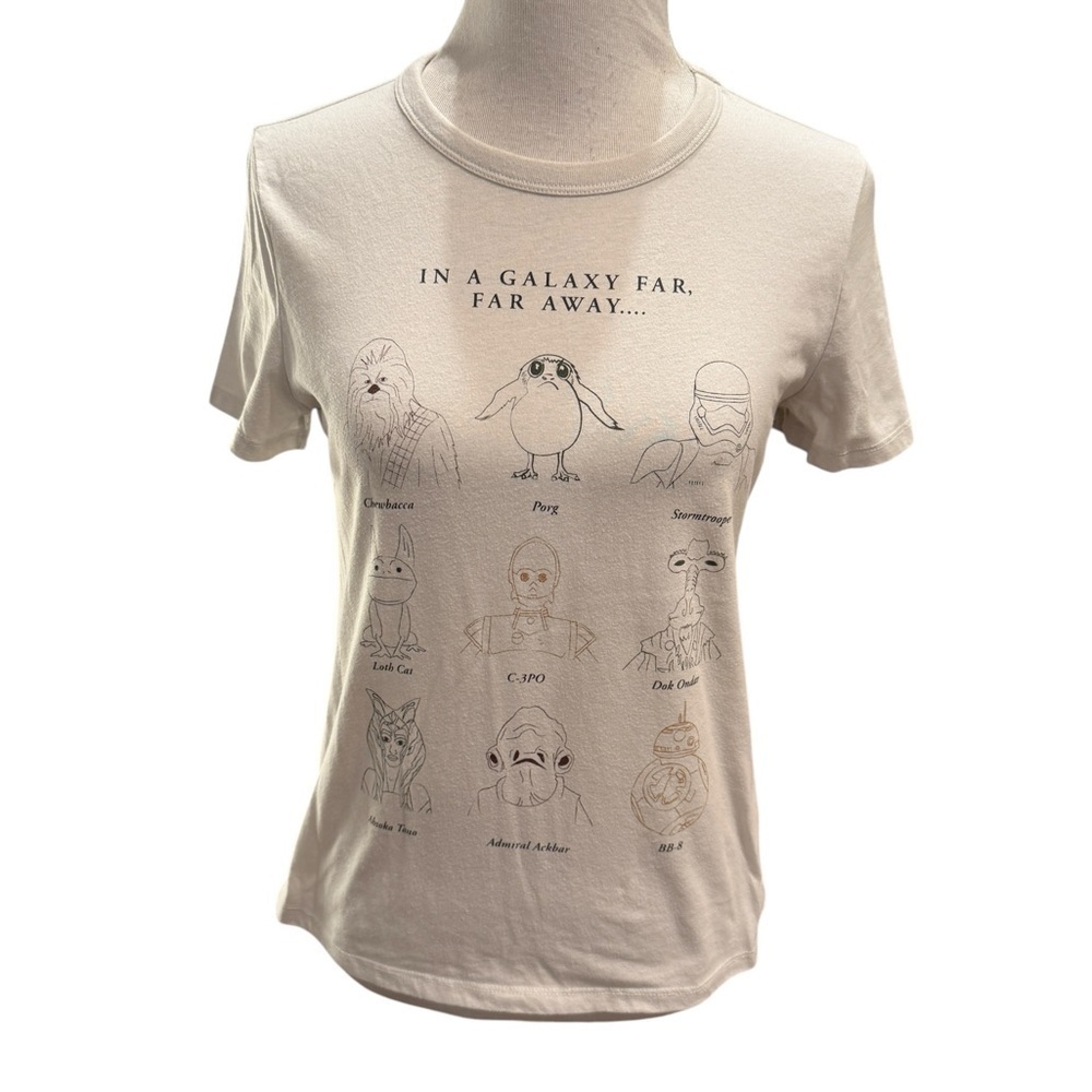 Star Wars Galaxys Edge Graphic Tee Shirt In A Galaxy Far Far Away Medium